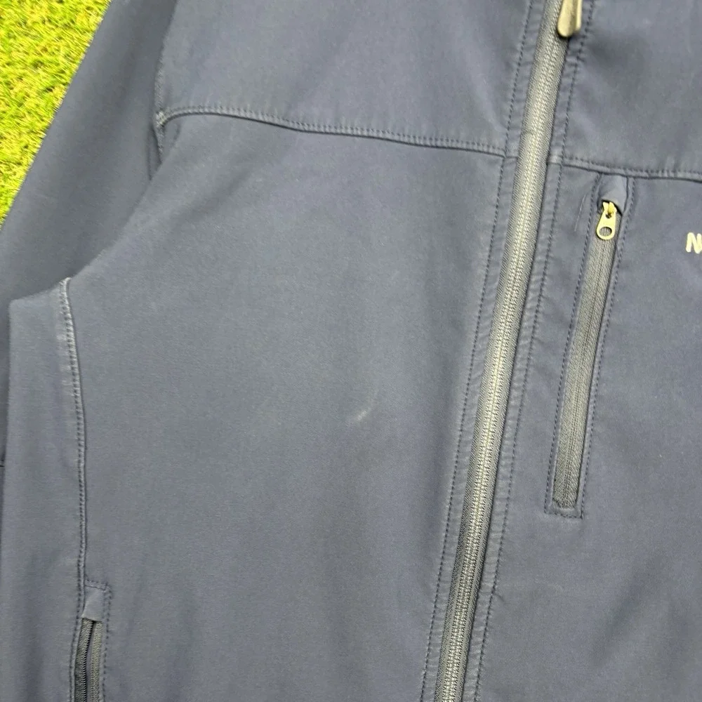 The North Face Apex Bionic 3 Jacket Mens Medium Blue Windwall Water Repellent